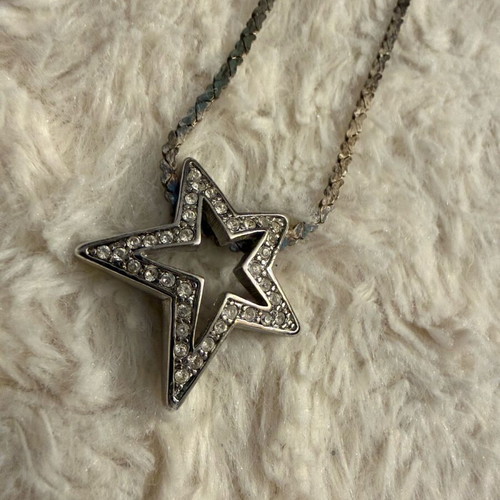 Quo Vadis steel star necklace used
