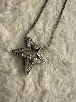 Quo Vadis steel star necklace used