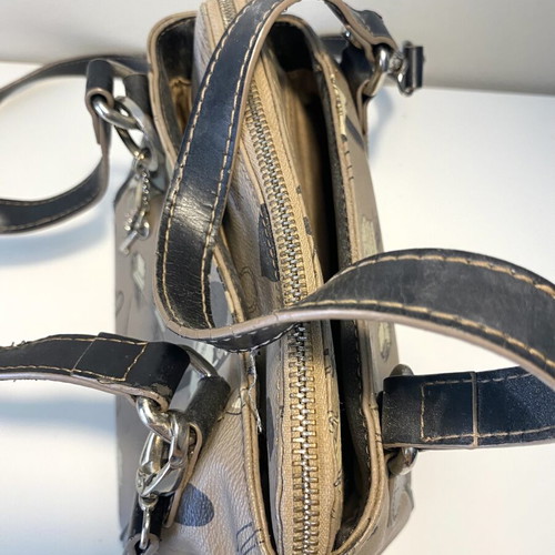 Braccialini handbag, grey and beige