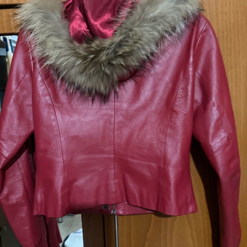Leather jacket size M like new