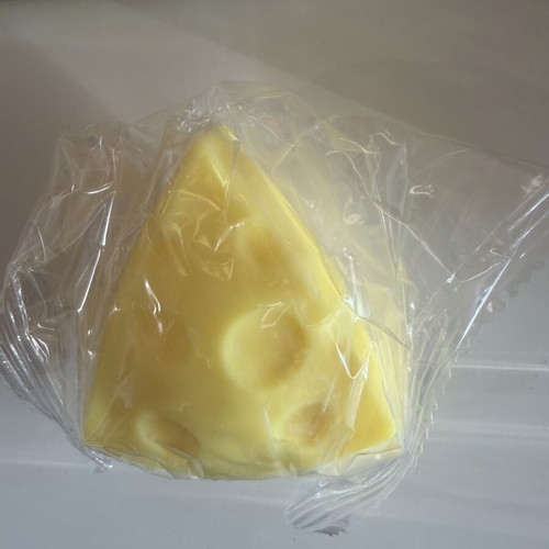 Cheese Squeeze Toy new, 1 piece