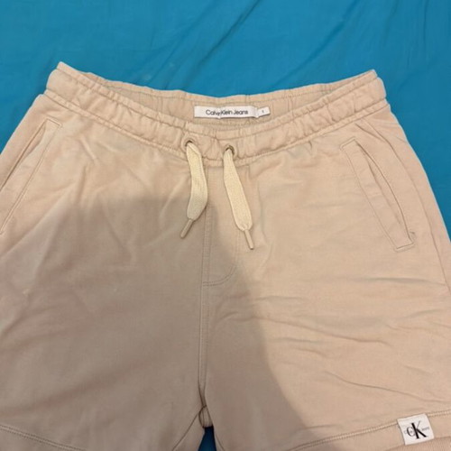 Calvin Klein bermuda shorts like new, size S, beige, 100% cotton