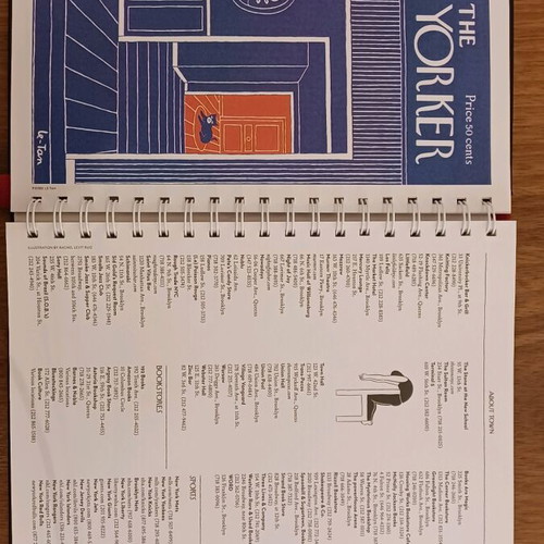 New Yorker collectible diary 2021 new