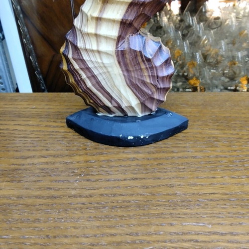 Decorative table seahorse used, 33x13x7 cm