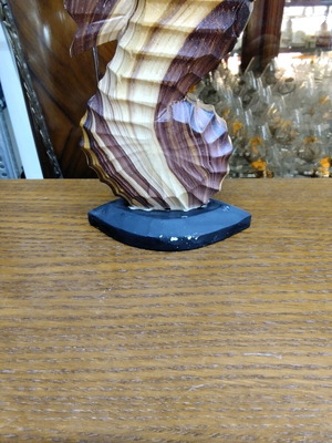 Decorative table seahorse used, 33x13x7 cm