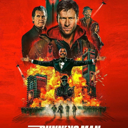 The Running Man Blu-ray Region B, sci-fi action movie