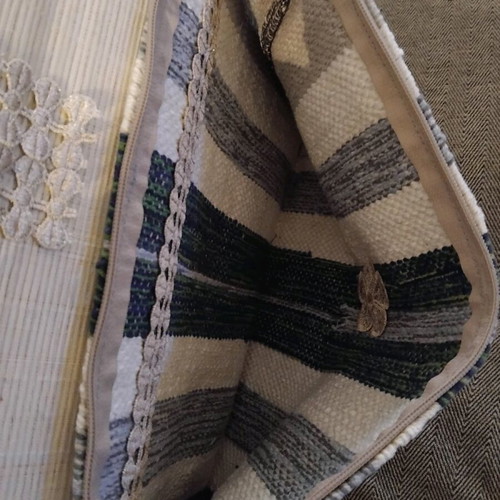 Handmade handbag from Morocco like new, multicolored