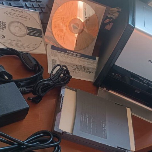Olympus P-11 digital photo printer like new with photo paper and accessories