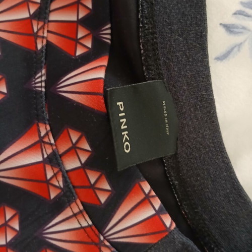 Pinko Small Sweatshirt used, synthetic fabric, narrow fit