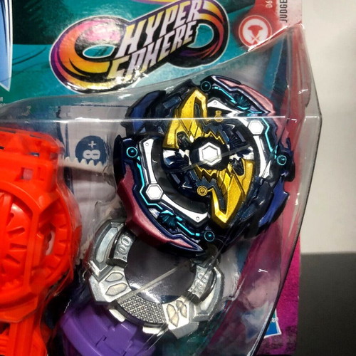 Beyblade Burst Rise Hypersphere Judgement Joker J5 with Slingshock Precision Strike Launcher new