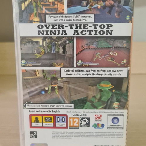 Teenage Mutant Ninja Turtles PSP game used