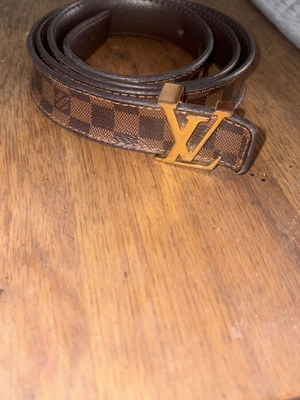Louis Vuitton belt like new, 95 cm, brown