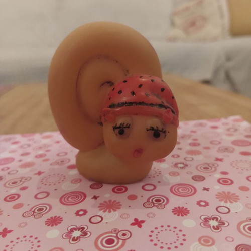 El Greco Fotinoulis vintage used snail toy from the 1980s