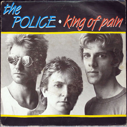 The Police King of Pain 7'' vinyl record used, rock