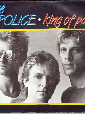 The Police King of Pain 7'' vinyl record used, rock