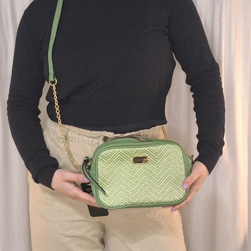 Green crossbody bag new with tag