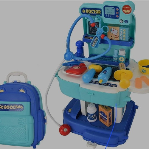Doctor playset with backpack