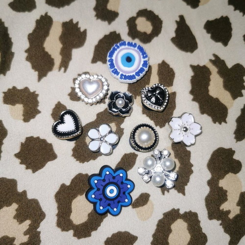 Charms for Crocs new, pack of 10 pieces