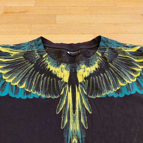 Marcelo Burlon County of Milan Wings designer shirt like new, size XS