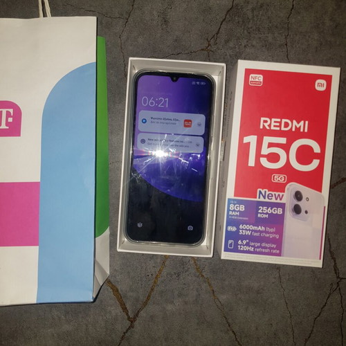 Redmi 15C Android smartphone, like new