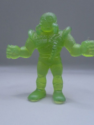 Exogini used green transparent Turbo alien figure