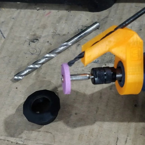 Drill sharpener for Dremel and similar rotary tools new
