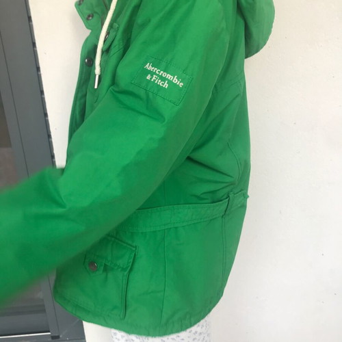 Abercrombie & Fitch girls' jacket, green, warm lined