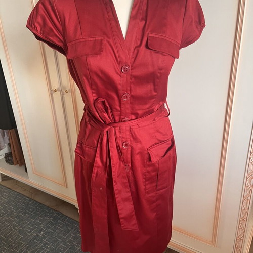 H&M dress red size M like new