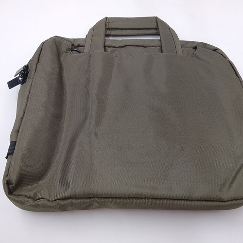E-BOSS laptop shoulder bag dark green new