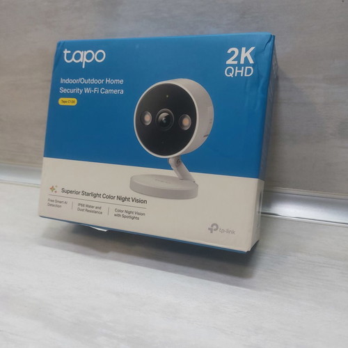 TP-Link Tapo C120 2K QHD Indoor/Outdoor Smart Security Camera