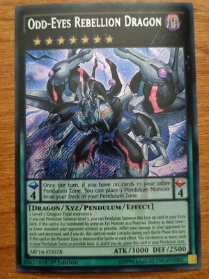 Odd-Eyes Rebellion Dragon MP16