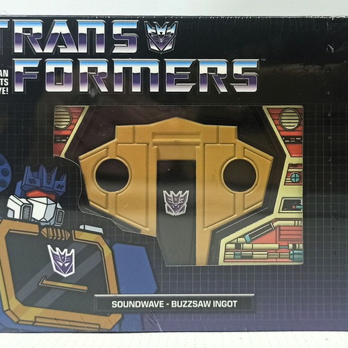 Fanattik Transformers G1 Soundwave Buzzsaw Cassette Replica limited 5000 pcs
