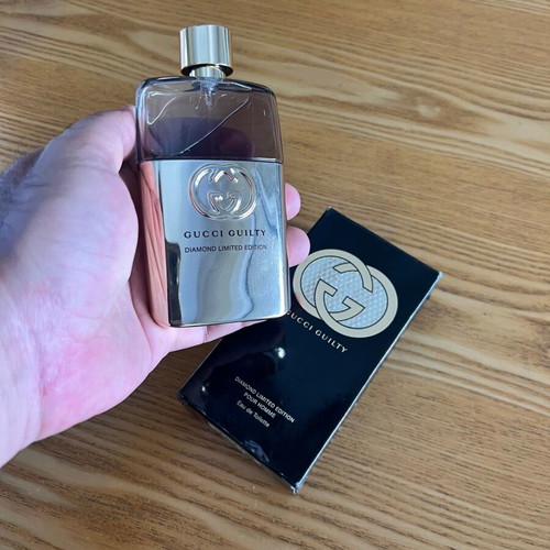 Gucci Guilty Diamond Limited Edition Pour Homme 90ml Eau de Toilette like new
