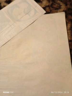 Used correspondence, 1 folder with sheets, 2 sets