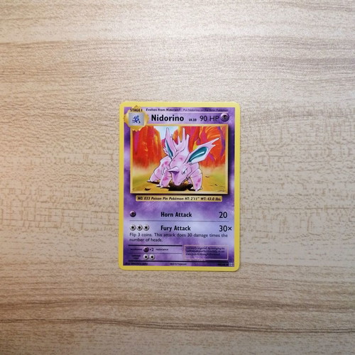 Pokémon Nidorino Evolutions 2016 Uncommon Card Near Mint