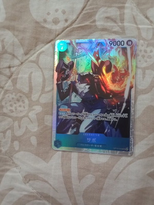 Sabo One Piece SR Card like new, sleeved and toploaded