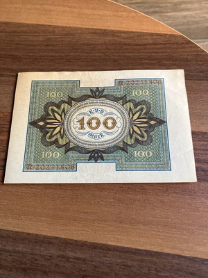 100 Mark 1920 used