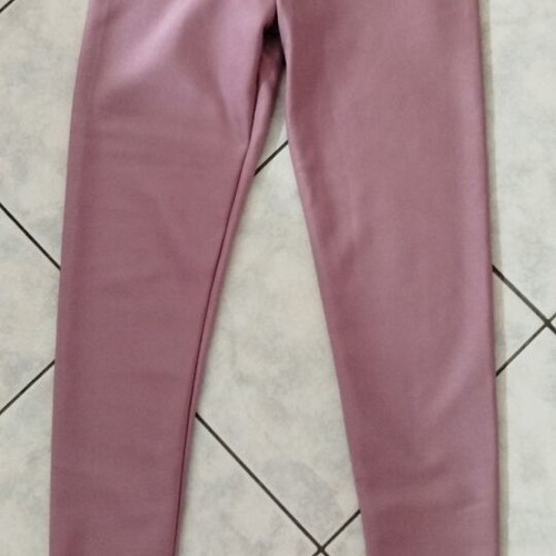Benissimo thick fabric leggings used, dusty pink, size M