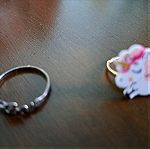  Δαχτυλίδι μονόκερος & love
