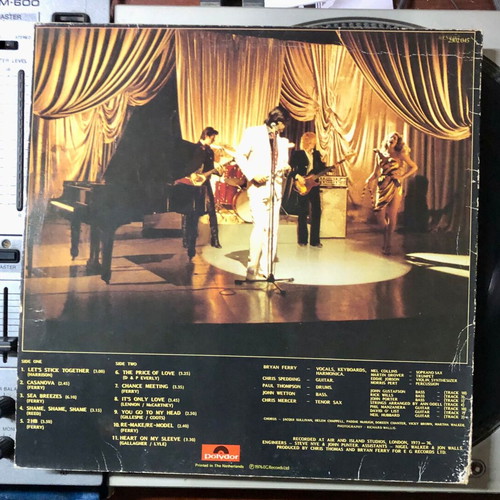 Bryan Ferry Let's Stick Together vinyl LP used, rock