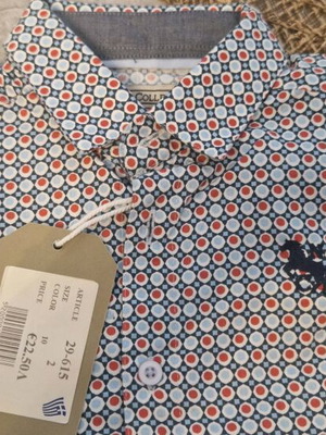 Children's shirt and bermuda set new, colorful, size 2 years