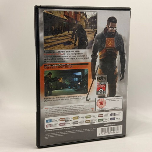 Half Life 2 PC used game, action adventure