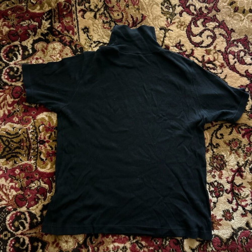 Short-sleeve turtleneck black like new, size M-L