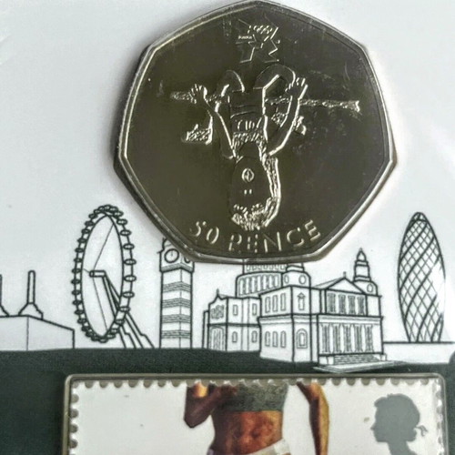Collectible stamp and coin set Olympic Games London 2012 new