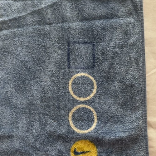 Nike beach towel used