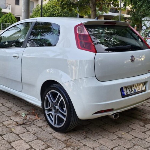 Fiat Grande Punto 1.4 Tjet 120hp used, manual, petrol, white