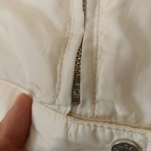Moncler women's jacket used, white, size M