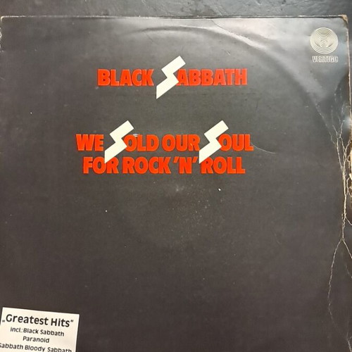 Black Sabbath We Sold Our Soul for Rock 'n' Roll vinyl