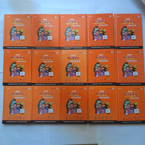 Muzzy Interactive children's educational DVD set of 15 like new