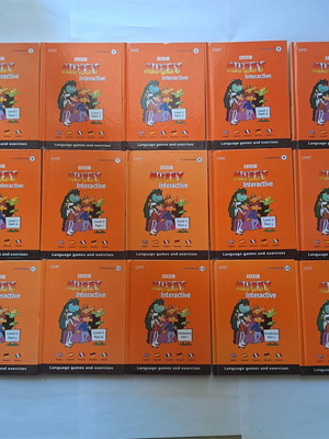 Παιδικά εκπαιδευτικά DVD Muzzy Interactive σαν καινούργια, σετ 15